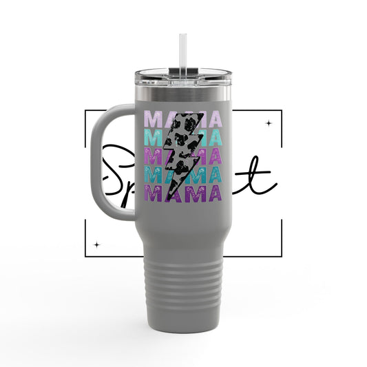Mama Lightning 40oz Insulated Travel Mug